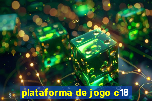 plataforma de jogo c18