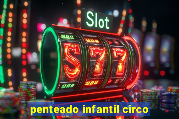 penteado infantil circo