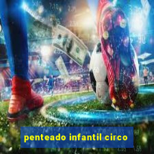 penteado infantil circo