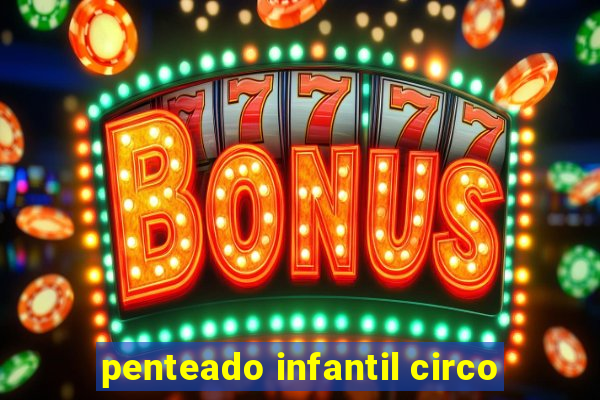 penteado infantil circo