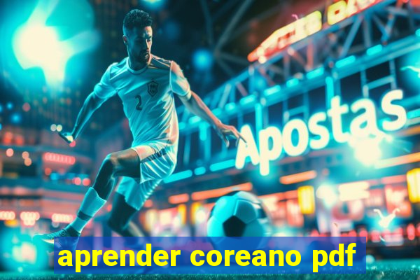 aprender coreano pdf