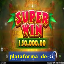 plataforma de 5 reais fortune tiger