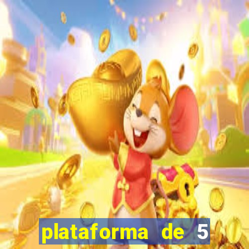 plataforma de 5 reais fortune tiger