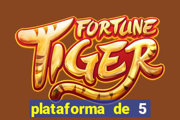 plataforma de 5 reais fortune tiger