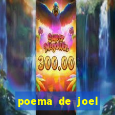 poema de joel rufino dos santos