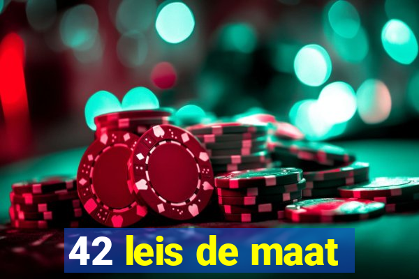 42 leis de maat