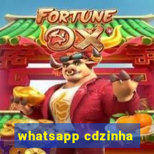 whatsapp cdzinha