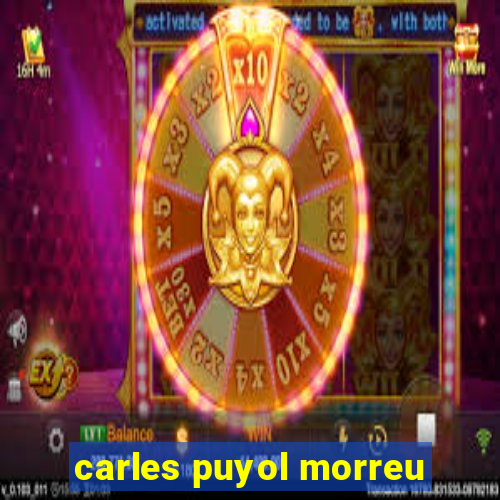 carles puyol morreu