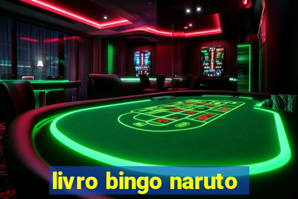 livro bingo naruto