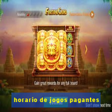 horario de jogos pagantes