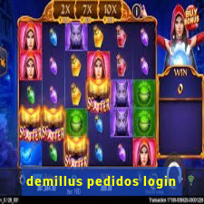 demillus pedidos login