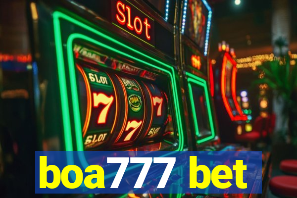 boa777 bet