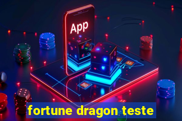 fortune dragon teste