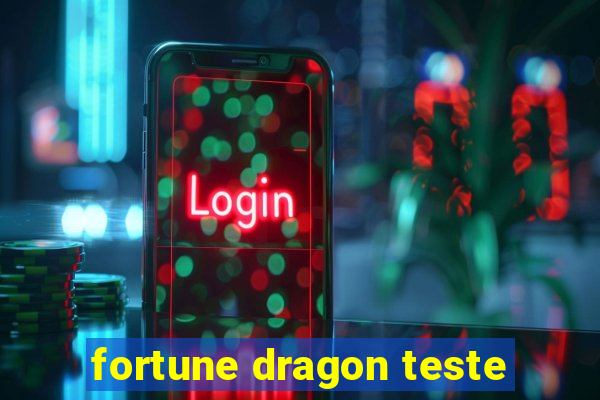 fortune dragon teste