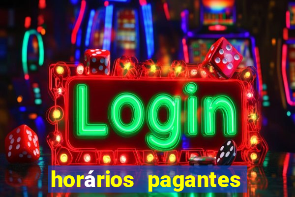 horários pagantes pg soft