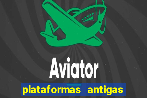 plataformas antigas de jogos