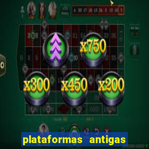 plataformas antigas de jogos