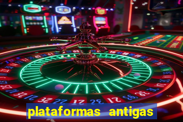 plataformas antigas de jogos