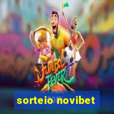 sorteio novibet