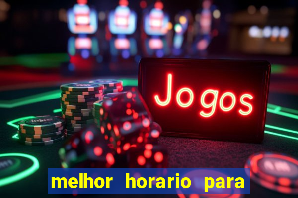 melhor horario para jogar fortune rabbit