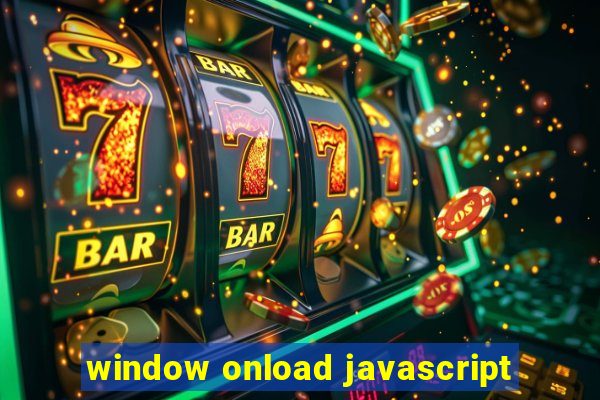 window onload javascript