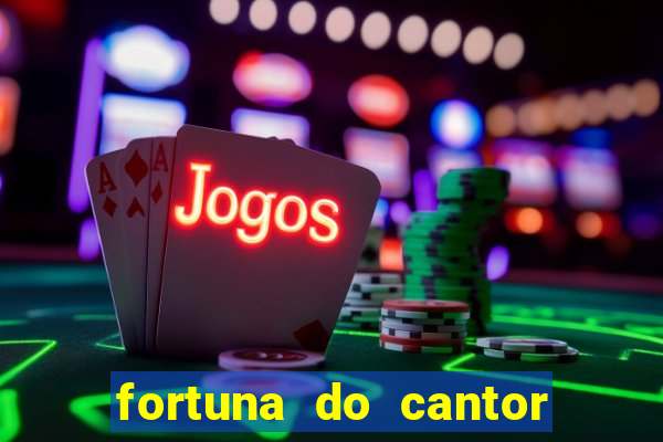 fortuna do cantor sorocaba 2023