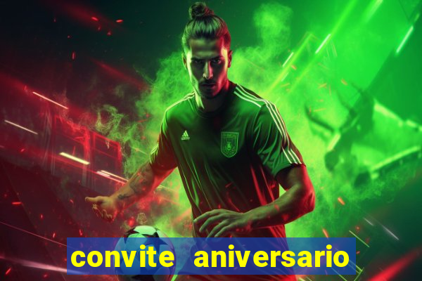 convite aniversario infantil futebol