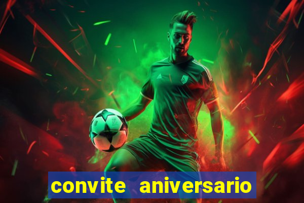 convite aniversario infantil futebol