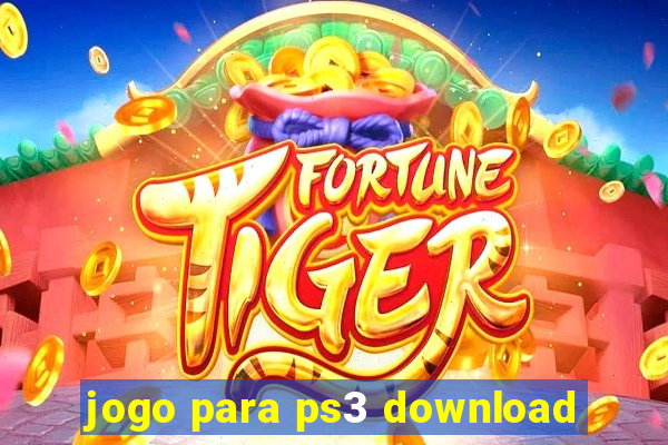 jogo para ps3 download