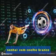 sonhar com coelho branco