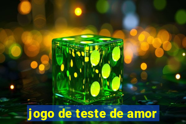 jogo de teste de amor