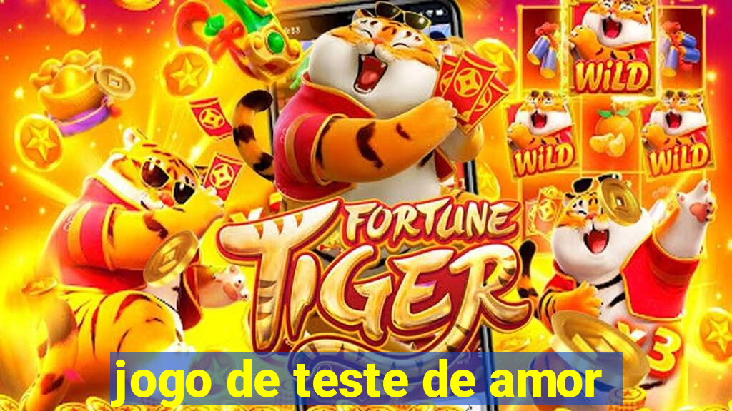 jogo de teste de amor