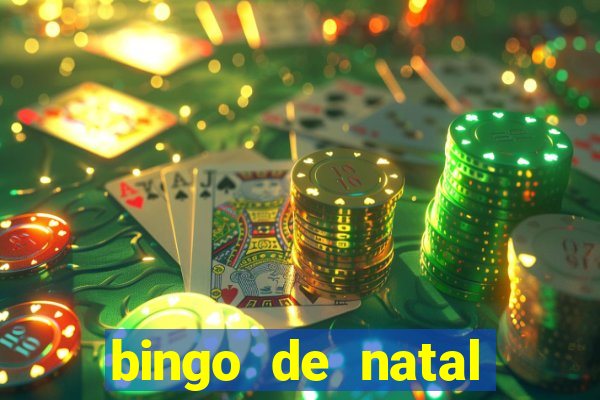 bingo de natal para imprimir gratis