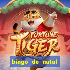 bingo de natal para imprimir gratis