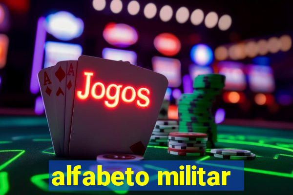 alfabeto militar