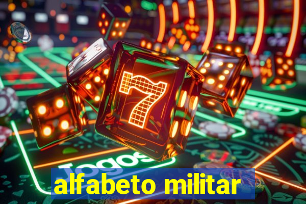 alfabeto militar