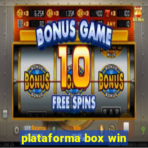 plataforma box win