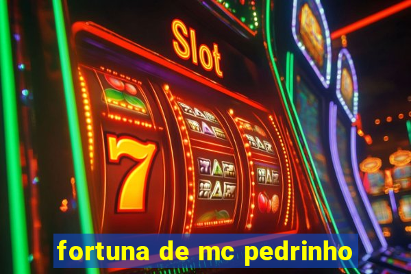 fortuna de mc pedrinho