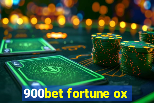 900bet fortune ox