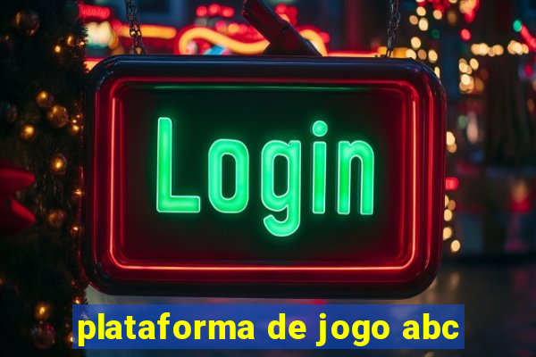 plataforma de jogo abc