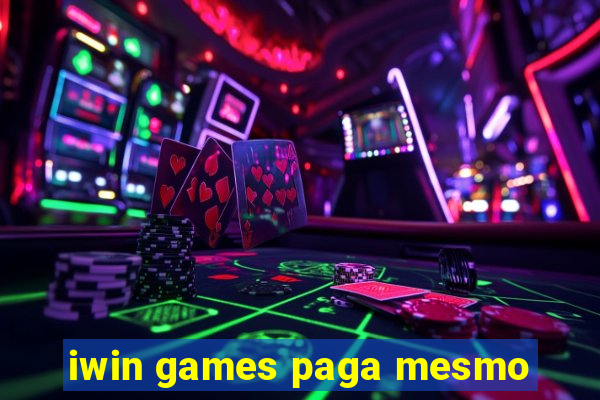 iwin games paga mesmo