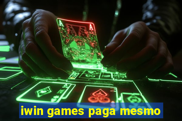 iwin games paga mesmo