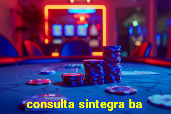 consulta sintegra ba