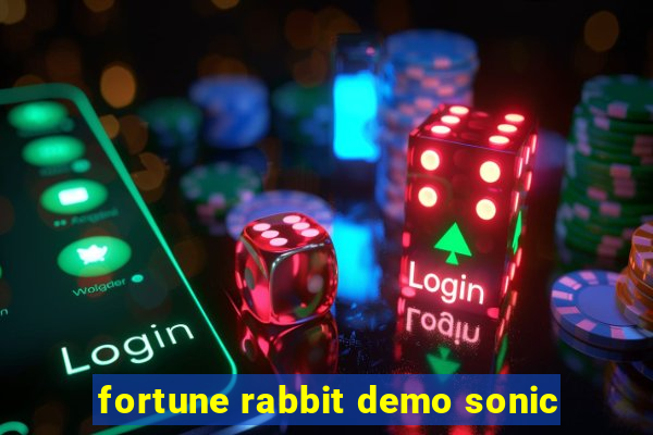 fortune rabbit demo sonic