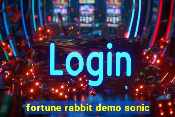 fortune rabbit demo sonic