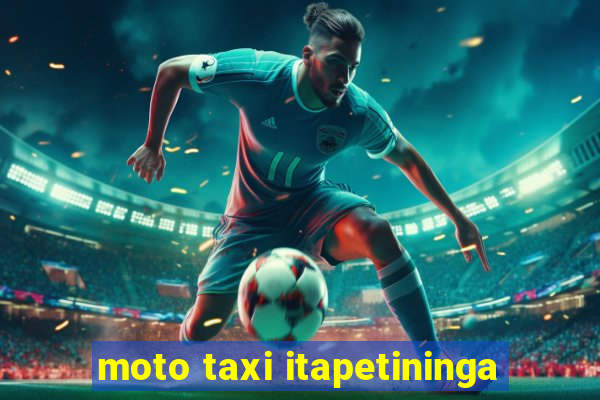 moto taxi itapetininga