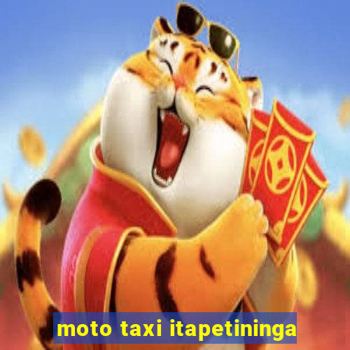 moto taxi itapetininga