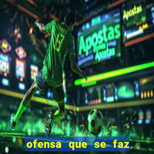 ofensa que se faz a alguem injuria codycross