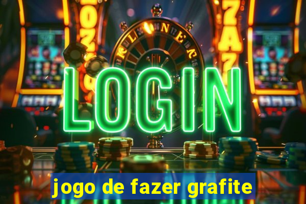 jogo de fazer grafite