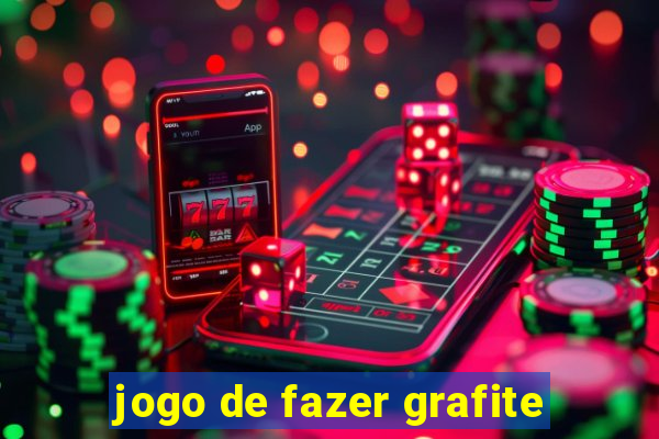 jogo de fazer grafite